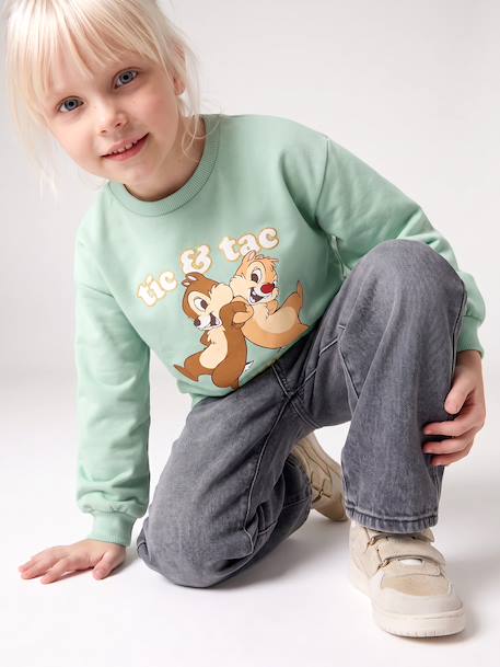Sweatshirt for girls by DISNEY grey blue 