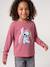 Long-sleeved T-shirt LILO AND STITCH for girls old rose 