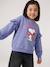 Snoopy sweatshirt for girls chambray blue 