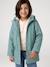 Raincoat with Sherpa Lining for Girls anthracite+green+indigo+mauve+multicoloured 