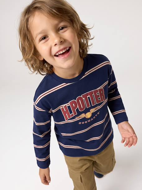 Harry Potter long-sleeved T-shirt for boys navy blue 