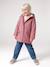 Raincoat with Sherpa Lining for Girls anthracite+green+indigo+mauve+multicoloured 