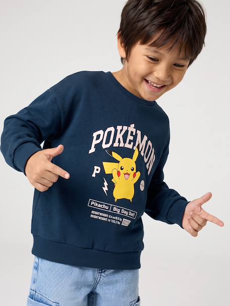 Sweatshirt Pokémon  for boys night blue 