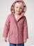 Raincoat with Sherpa Lining for Girls anthracite+green+indigo+mauve+multicoloured 
