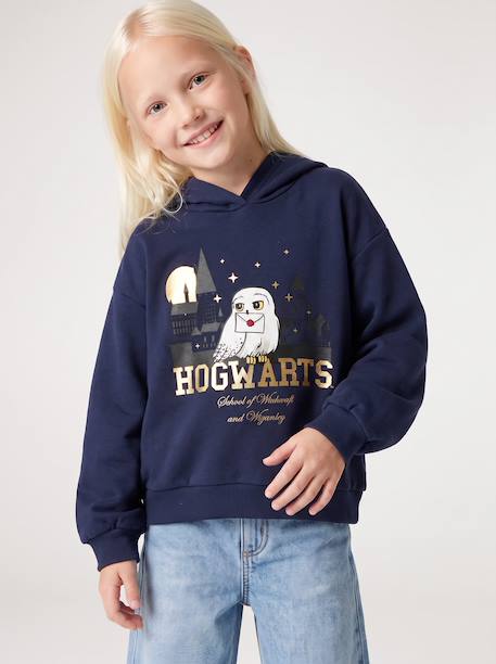 Harry Potter hoodie for girls navy blue 