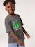 Short-sleeved T-shirt for boys by Minecraft mouse grey 