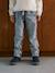 Wide Easy to Slip On Jeans for Boys bleached denim+brut denim+grey+stone 