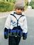 Sherpa jacket with long sleeves and zip fastening for boys ecru 