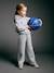 Zip-up sweatshirt tracksuit set for girls marl grey 