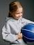 Zip-up sweatshirt tracksuit set for girls marl grey 