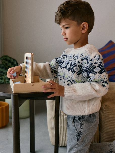 FSC® 100% wooden connect 4 game wood 