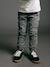 Denim joggers for boys light grey denim 