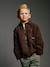 Sherpa Shirt for Boys ecru+hazel 
