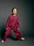 Sweatshirt and joggers set for girls plum 
