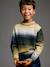 Round-neck jumper for boys ecru 