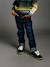 Straight Leg Jeans with Turn-Ups for Boys brut denim+stone 