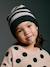 Girls knit hat, snood and gloves set anthracite 