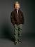 Sherpa Shirt for Boys ecru+hazel 