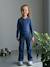 Technical long-sleeved T-shirt for girls medium blue 