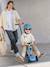Push and go evolving scooter beige+blue 