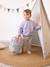 Square backpack for kids LASSIG blue+rose 