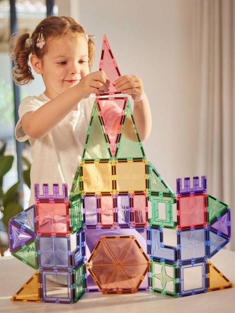 36-piece magnetic construction kit multicoloured 