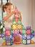 36-piece magnetic construction kit multicoloured 
