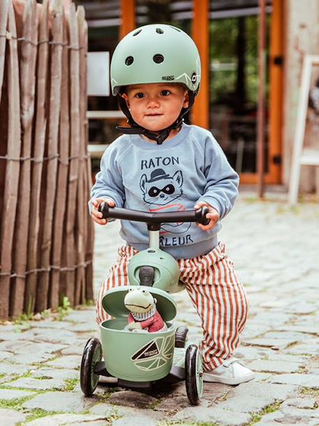 Highwaykick 1 convertible scooter beige+green 