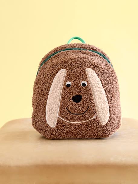 Tiny Team backpack LÄSSIG brown+rose 