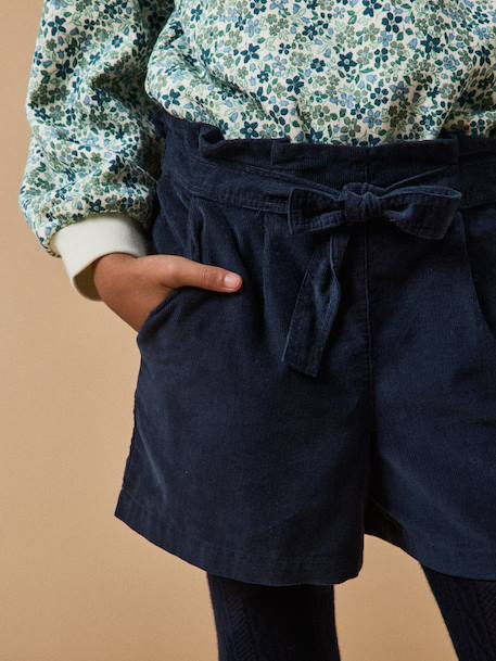 Baby shorts by CYRILLUS navy blue 