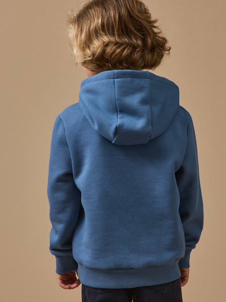 Hooded sweatshirt by CYRILLUS blue 