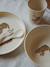 Dinner set KONGES beige+rose 