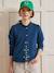 Fleece cardigan by CYRILLUS navy blue 