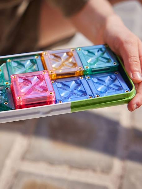 Mini tiles pack 28 pieces multicoloured 