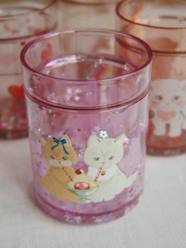 -Pack of 4 glitter tumblers KONGES