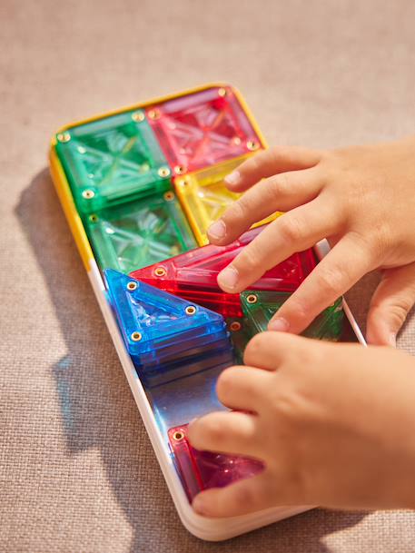 Cleverclixx Mini magnetic tiles 28 pieces multicoloured 