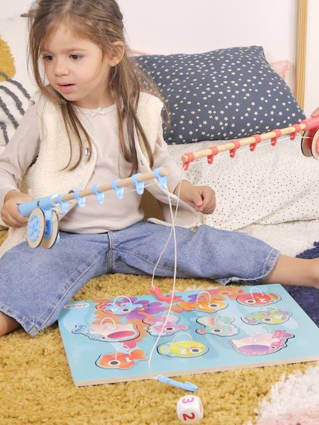 Fishing game with reel by J.A.D.E multicoloured 