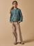 Fleece cardigan by CYRILLUS dark green 