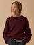 Pearl knit jumper by CYRILLUS bordeaux red 