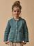 Fleece cardigan by CYRILLUS dark green 