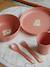 Dinner set KONGES beige+rose 