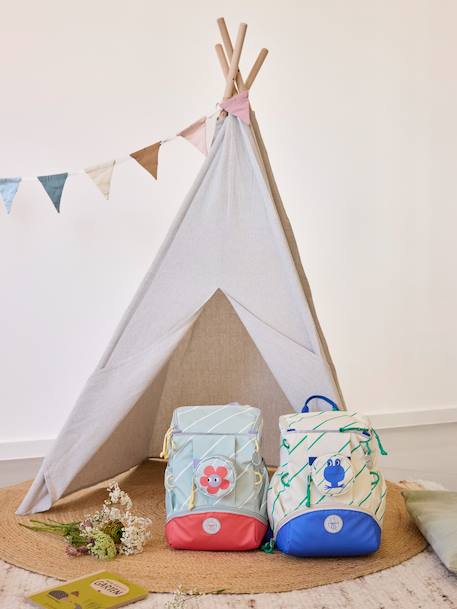 Outdoor backpack Happy Trail LASSIG blue+rose 