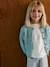 Loose-Fitting Soft Knit Cardigan for Girls marl grey+mint green+petrol blue+purple clover+rose 