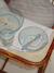 Glitter dinner set KONGES SLOJD blue+rose 