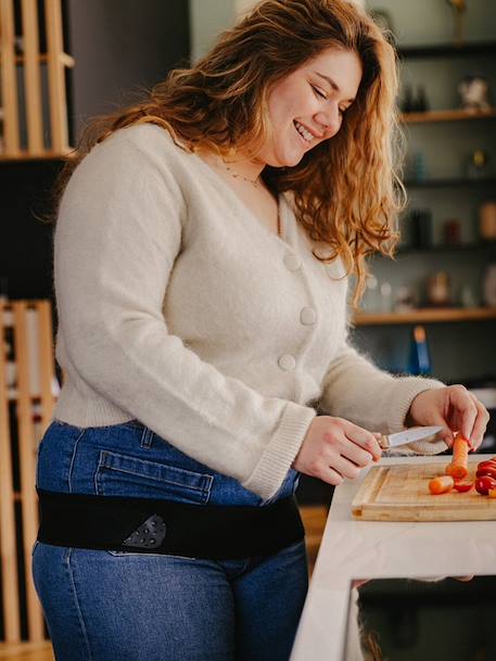 Maternity support belt by DOOMOO black 