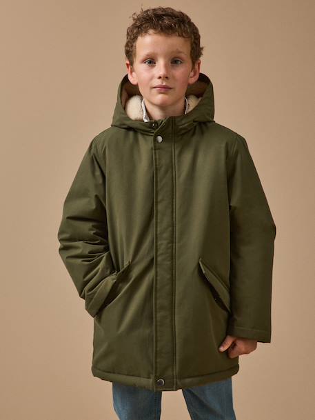 CYRILLUS Sherpa parka by CYRILLUS khaki 