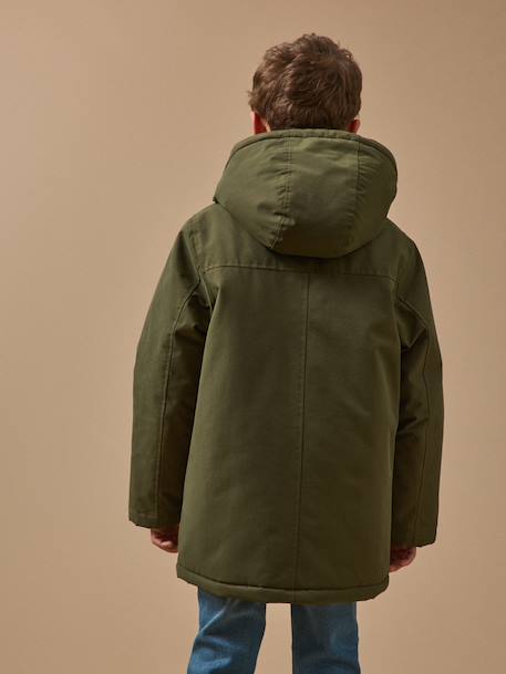CYRILLUS Sherpa parka by CYRILLUS khaki 