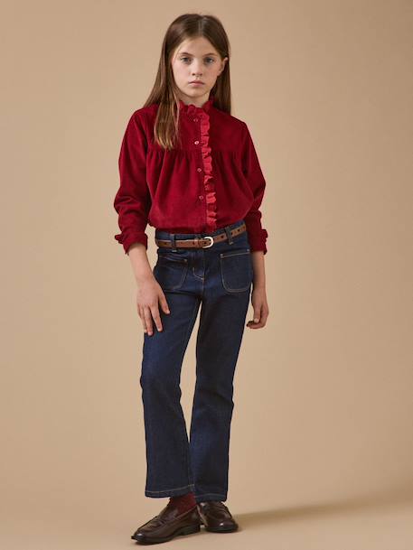 Long-sleeved shirt by CYRILLUS red 