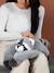 Weighted raccoon soft toy by Podcool grey 
