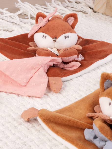 Mina fox dummy clip comforter brown 